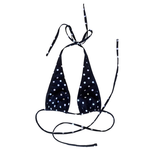 Polka Dot Bikini Top