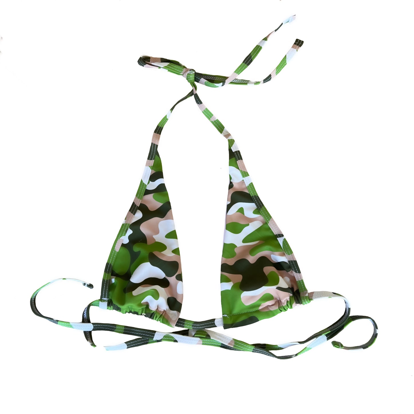 Camo Bikini Top