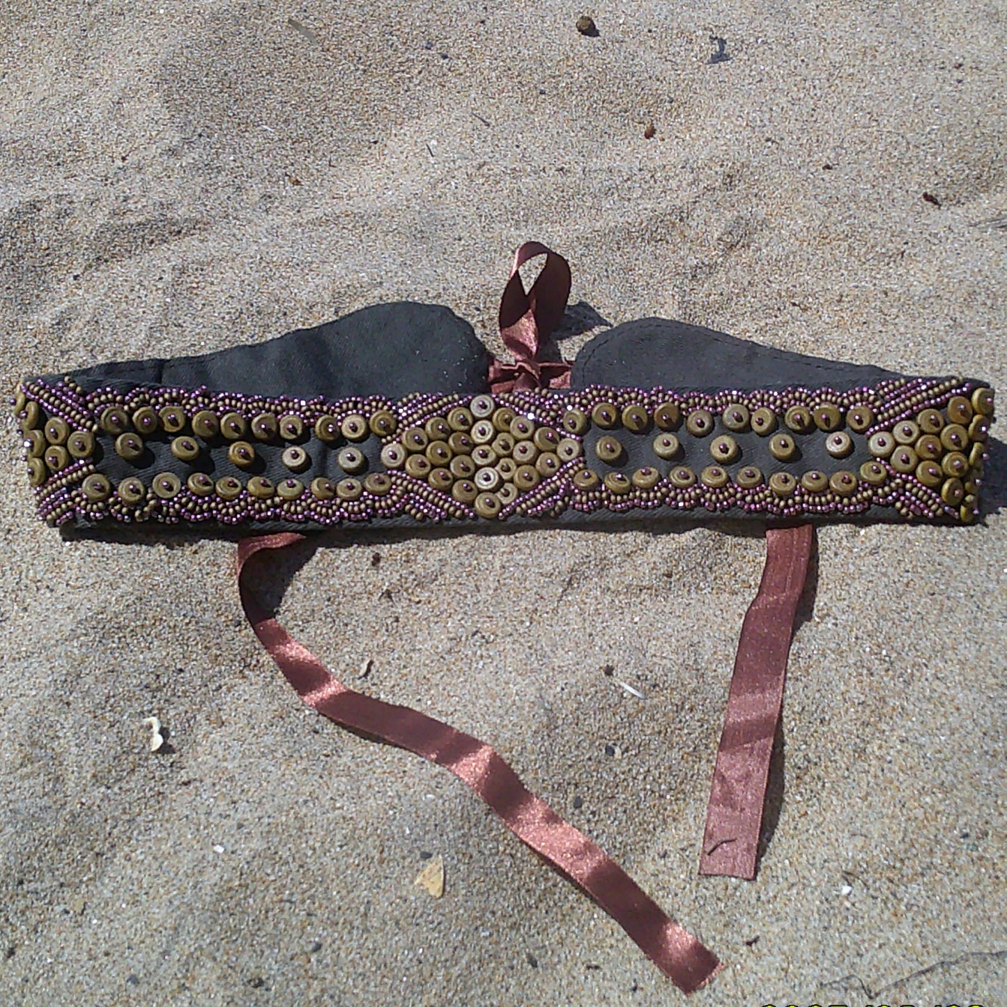 Beaded Shell Belt