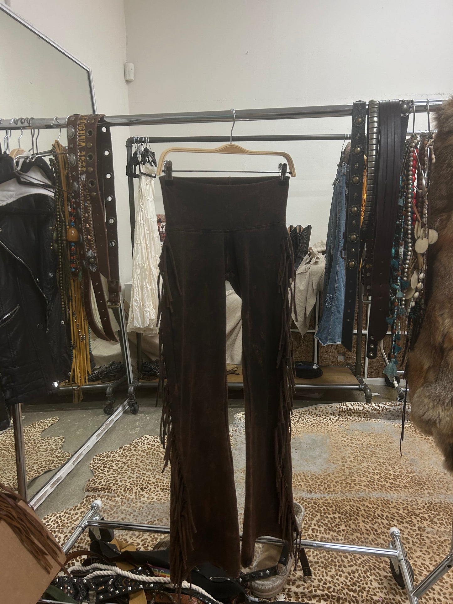 Fringe Cotton Pant - Preorder