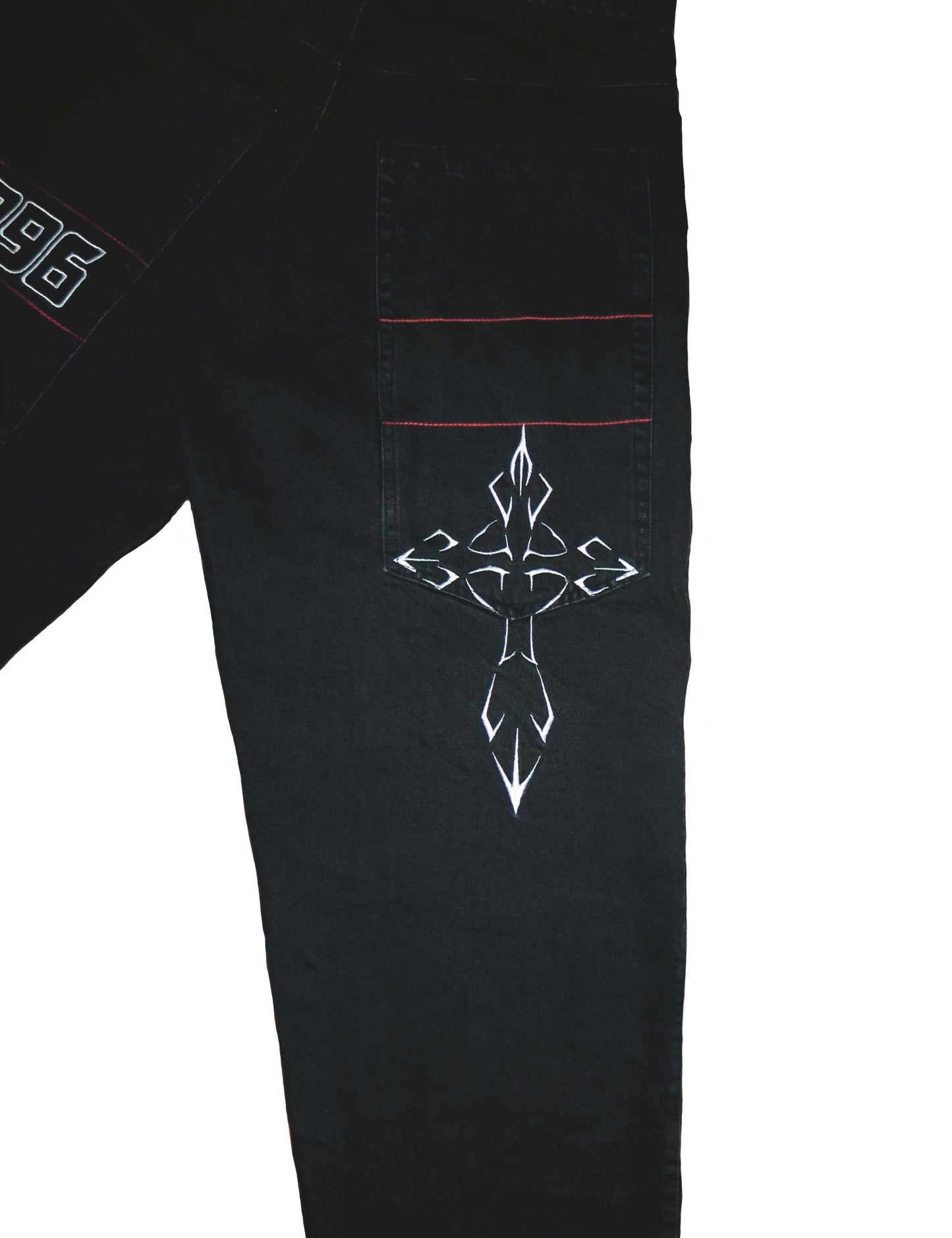 1996 Black Denim Jeans